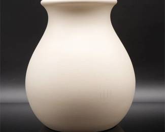 Habitat Ceramic Vase in Off-White