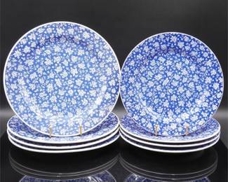 8 Pc Ceramica Quadrifoglio Plate Set