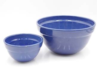 Pair Of Pfaltzgraff Cobalt Blue Bowls
