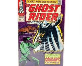 Ghost Rider #3 'Circus of Fear' Marvel Silver Age Comic 1967