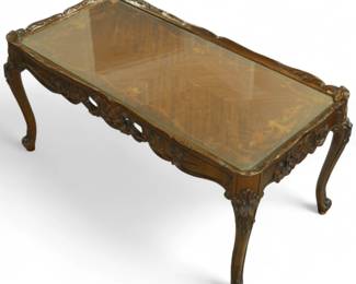 French Provincial Style Inlay Table