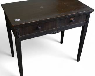 Handmade Writing Desk w/ Carved Details