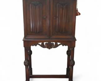 Converted Zenith Model 35 Mahogany Cabinet
