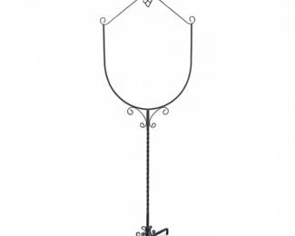 Victorian Style Wrought Iron Bird Cage Stand