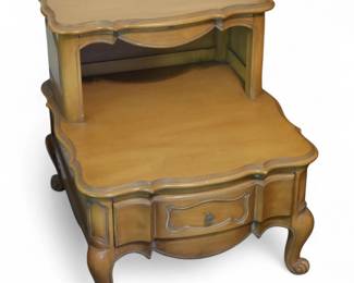 French Provincial Side Table by White Furniture Co