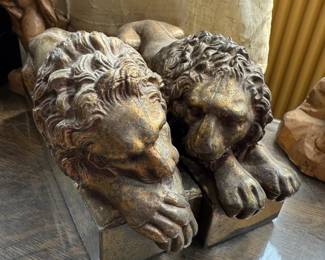 Lion Bookends