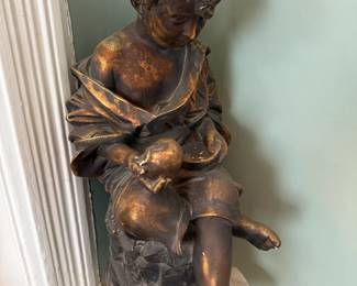Chalk Statue 