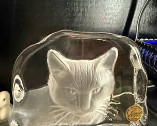 Cat Paperweight 