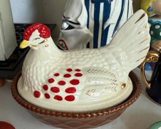 Milk Glass Chicken