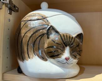 Cat Cookie Jar