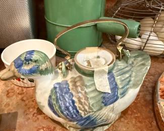 Duck Tea pot