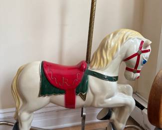 Plastic Carousel Horse 