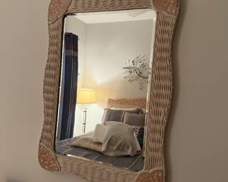 wicker queen size bedroom set