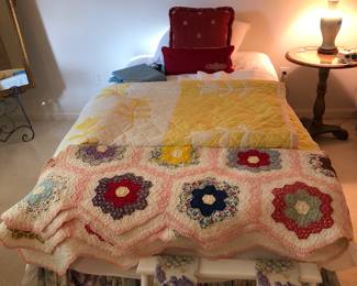 2 handmade quilts