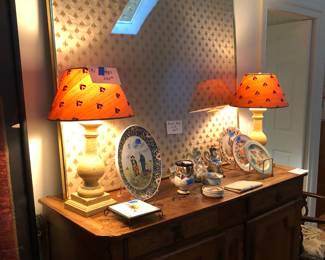 Antique French country sideboard