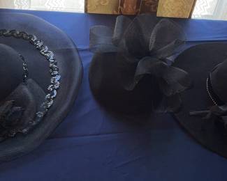 Fancy Black Church Hats
