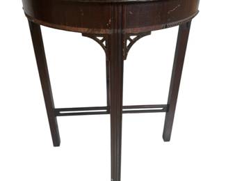 22 Round Wooden Side Table