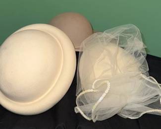 Assorted Light Colored Womens Hats