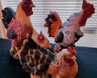 Rooster Decor Lot
