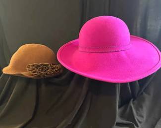 2 Snazzy Fall Winter Hats