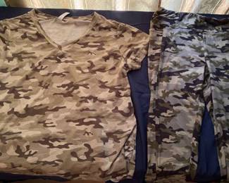 Camo Clothing Size 1X