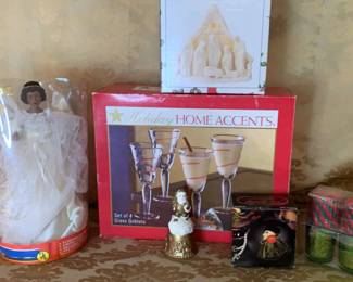 Christmas Angel And Decor