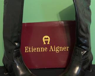 Etienne Aigner 3 Inch Boots Size 8.5M