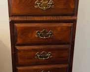 Tall Vintage Chest Of Drawers