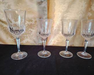 Crystal Wine Glasses 24 Lead, Elegant Timeless