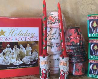 Mini Lamp Shades And More Christmas Decor
