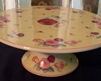 Royal Limited Rose Cake Plate