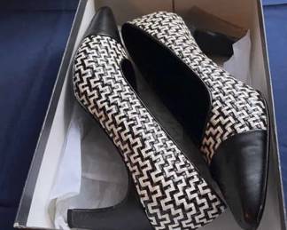 Black White Heels