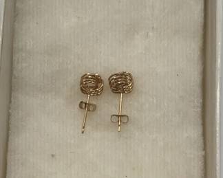 14KT Yellow Gold Earrings