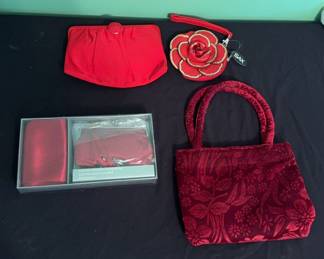 Red Handbags