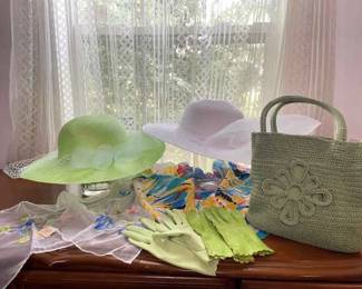 Spring Color Hats And Accessories