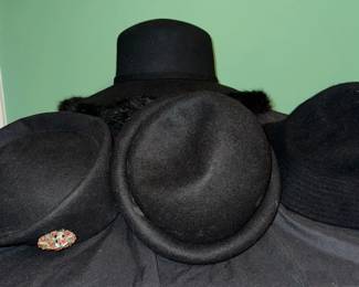 Assorted Black Hats