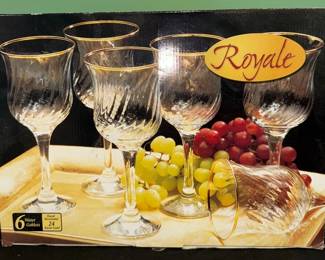 Set of 6 Royale Water Goblets
