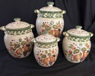 La Toscana 4 Piece Canister Set