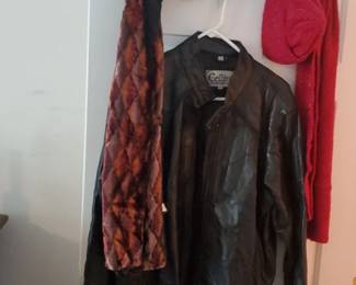 Cellini Black Leather Jacket