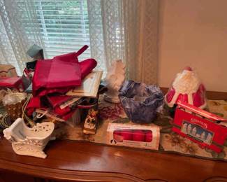 Retro Christmas Decor Mystery Lot
