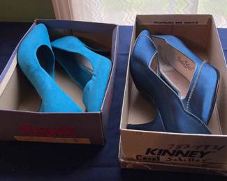 Blue Colored Heels