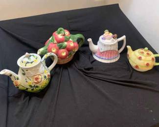 4 Unique Teapots