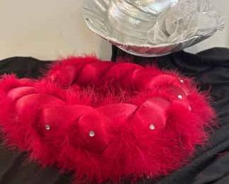 Silver Red Church Hats