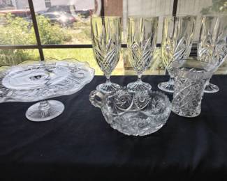 Glassware Serving Lot