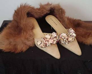 Blue Suede Shoes and Faux Fur
