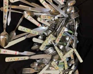 Miscellaneous Holiday Silverware Mystery Lot
