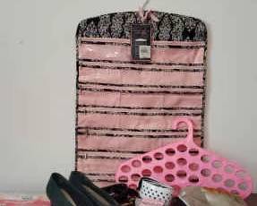 Hanging Jewelry Organizer, Shoe Caddy And Accessories