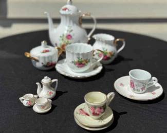 More Miniature Tea Sets