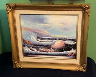 Ocean Tide Painting