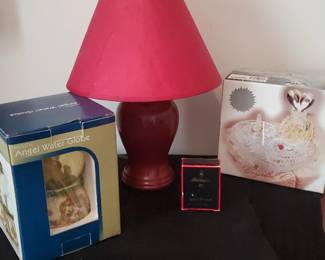 Genuine Lead Crystal Set And Dresser Decor